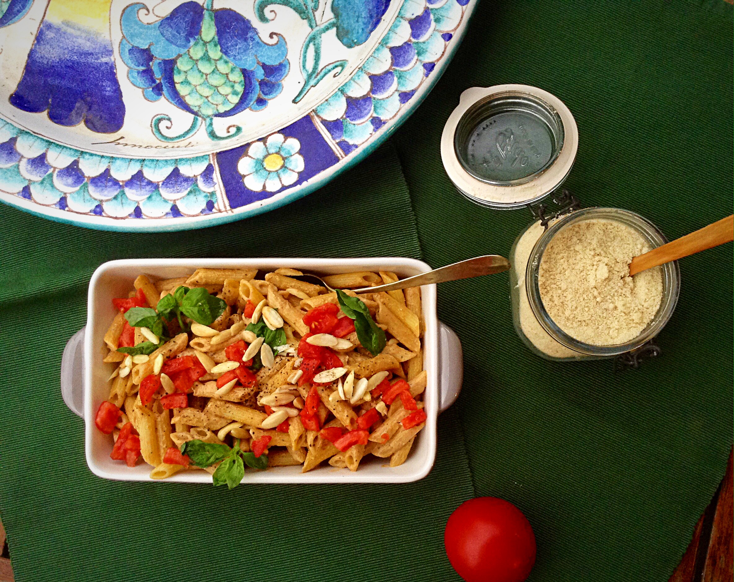 Pasta fredda al pesto di ricotta - Pane Zucchero : Pane ...